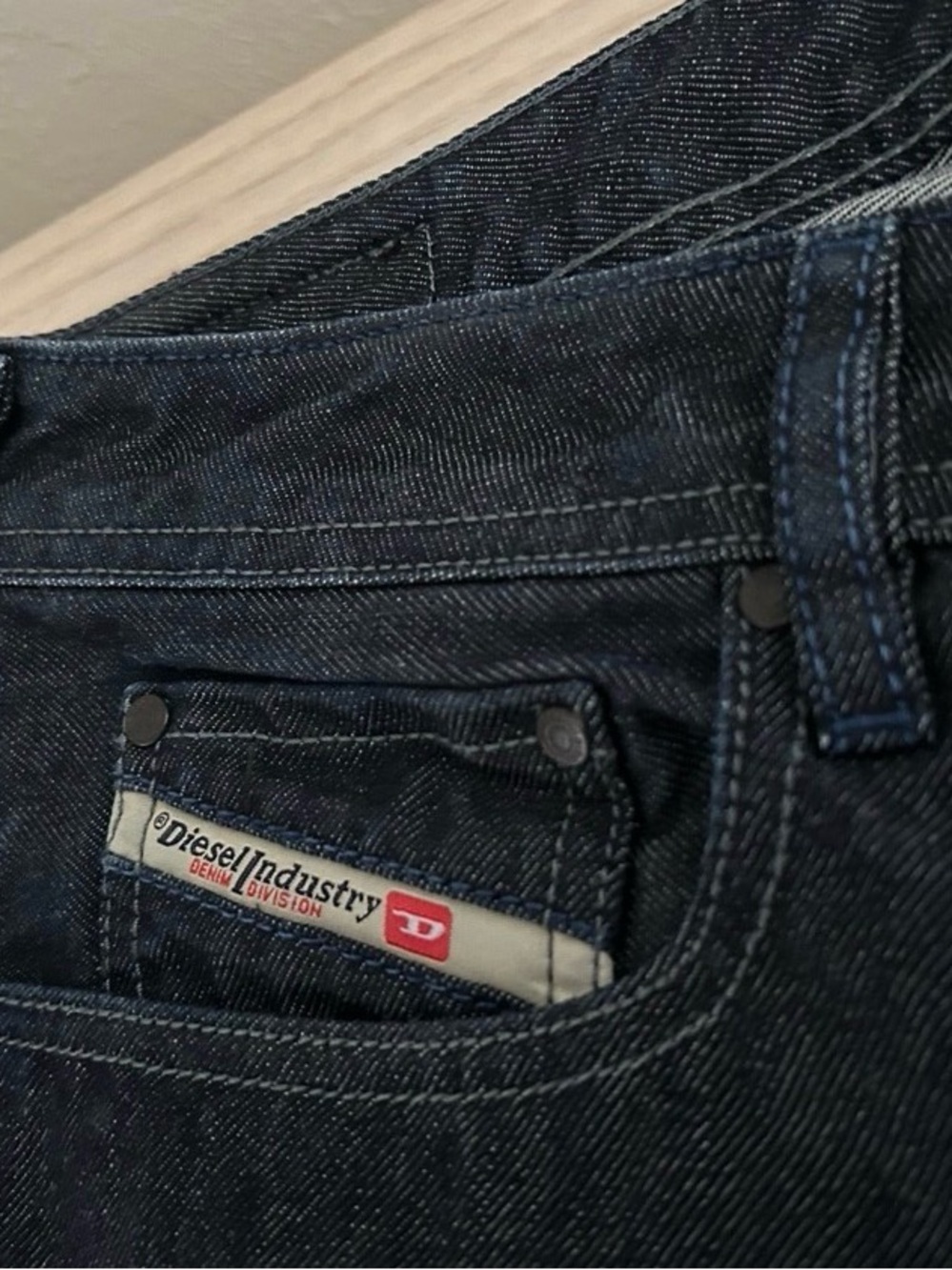Diesel regular bootcut Dark Indigo Men's Jeans Zatiny 33x34